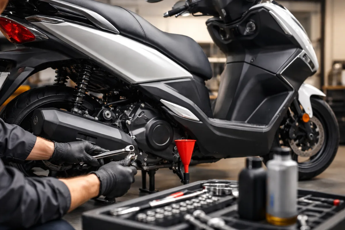 Comment gérer l'entretien régulier d'un scooter pour optimiser sa performance